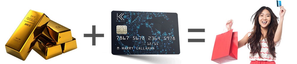 Buy gold online using Kinesis cryptocurrency