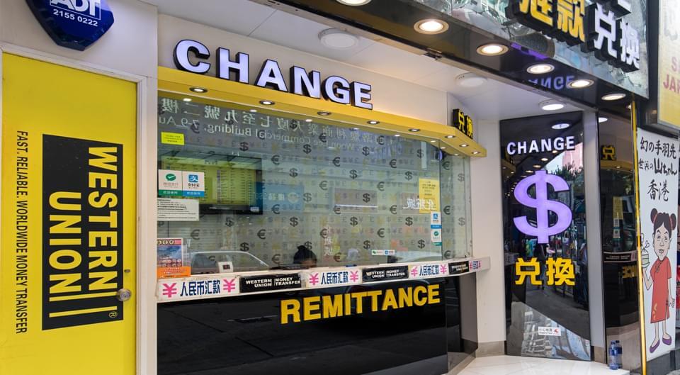 Money exchange representing Kinesis Money benefits for remittance