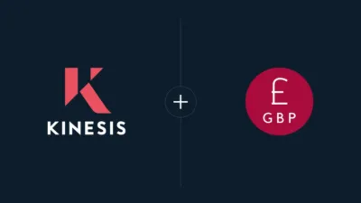 Kinesis Exchange pound sterling trading pairs available