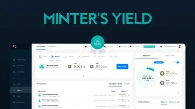 minter's yield kinesis yield engine launch historic monetary system kinesis