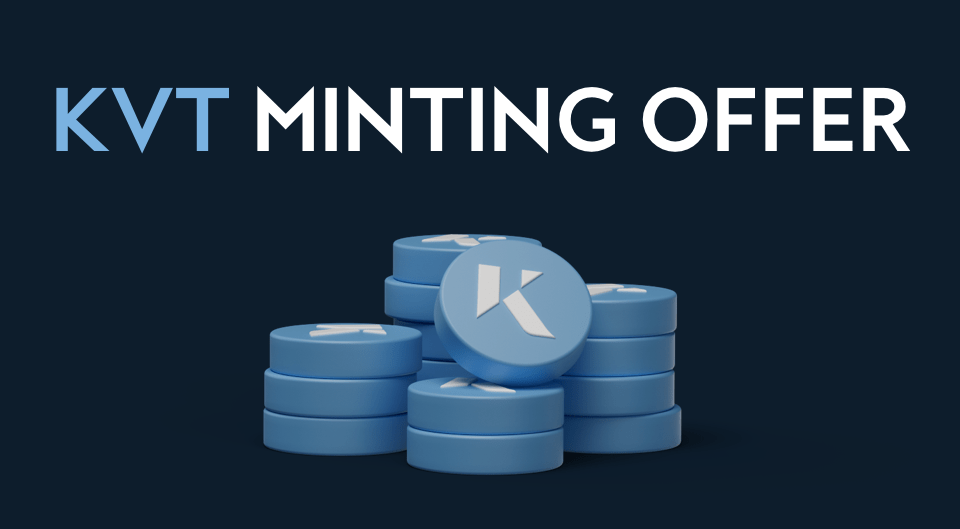 kvt minting offer kinesis token