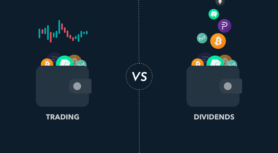 trading vs dividends
