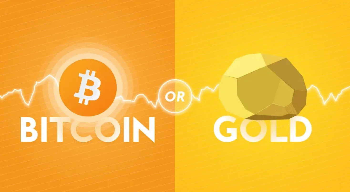 is it better to buy bitcoin or gold comparison