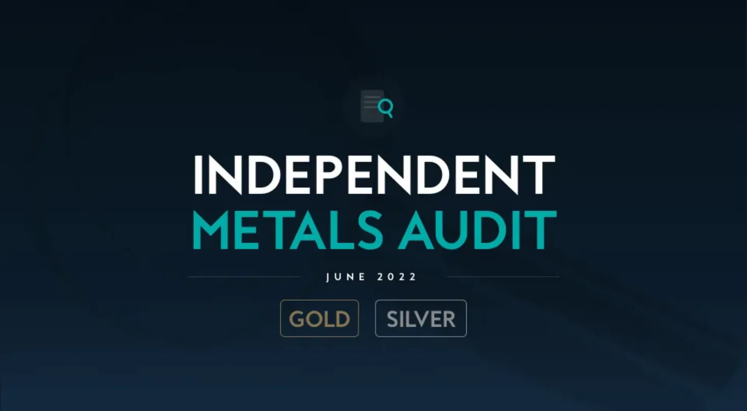 metals audit kinesis gold silver