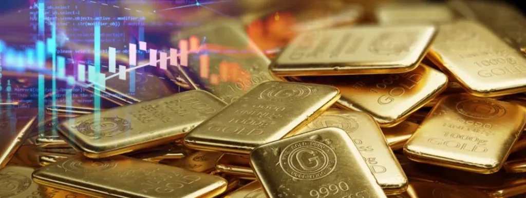 gold bullion stack bars