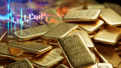 gold bullion stack bars