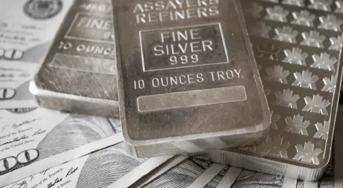 silver bullion ounce bar