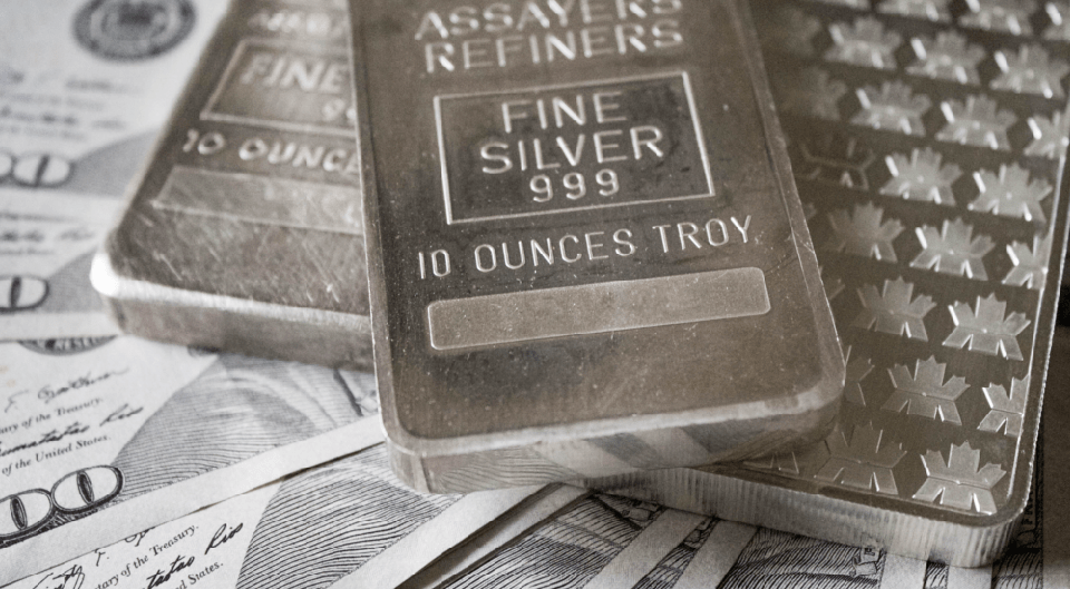 Silver Slides Following ECB Meeting to Wipe Off Recent Gains from Tentative Recovery