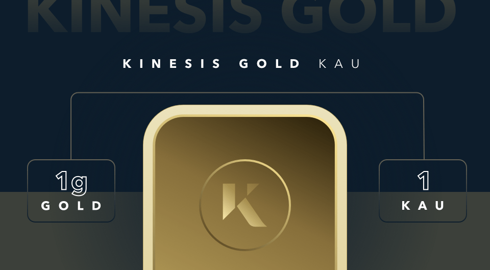 gold kau kinesis bar