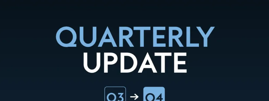 quarterly update q3 q4 kinesis