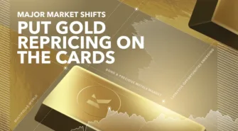 gold repricing on the card major market shifts