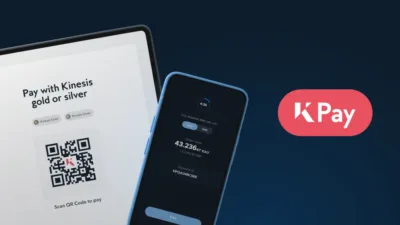 kinesis pay accept gold and silver payments
