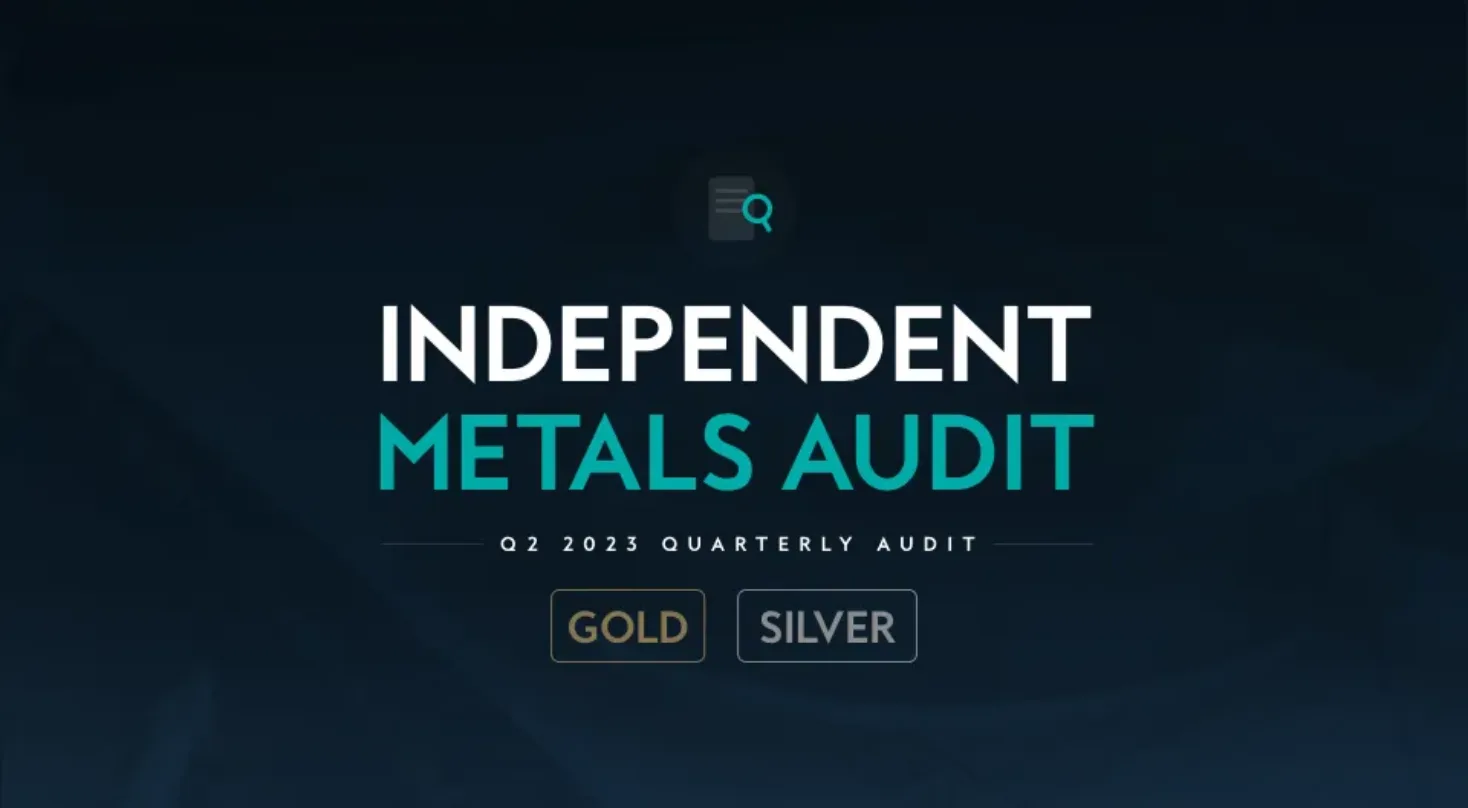 independent precious metals audit kinesis 2023 q2
