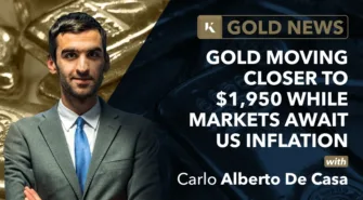gold moving while markets await us inflation