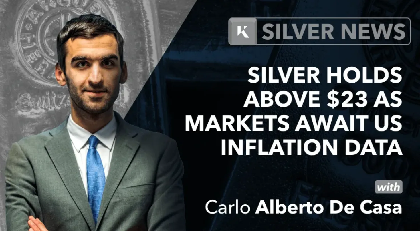carlo alberto silver holds market await us inflation data