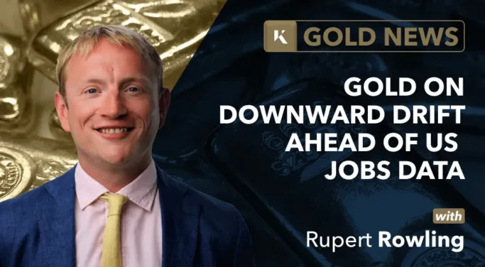 rupert rowling comment on gold downward drift