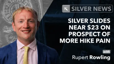 rupert rowling comments on silver slide to $23