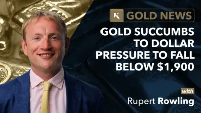 gold succumbs to pressure, fall below 1900 dollars