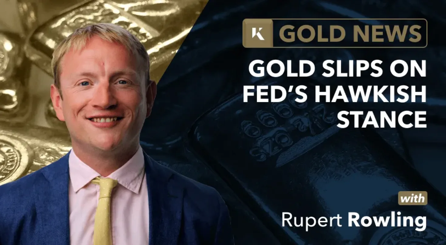 gold news price slips on fed hawkish stance