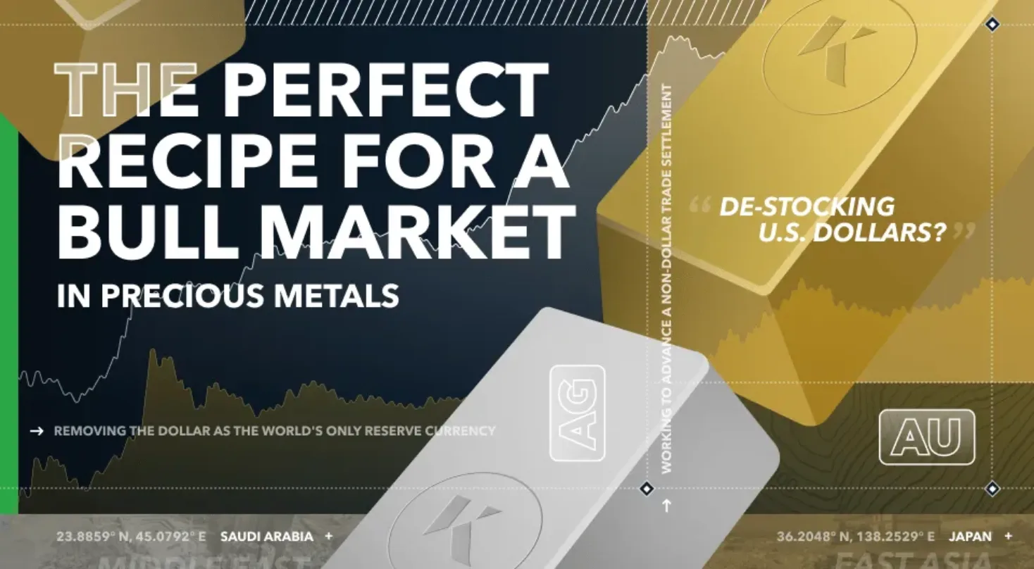 perfect recipe for a bull market gold silver