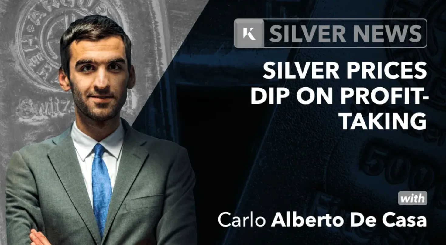 silver prices dip on profit taking