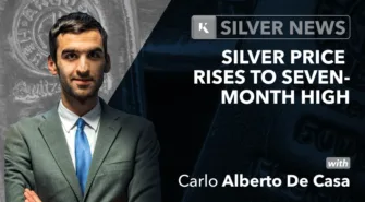 silver price rise to seven month high