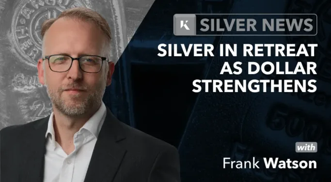 silver in retreat as dollar strengthens