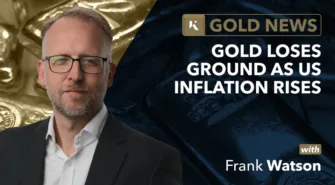 gold loses ground as us inflation rises
