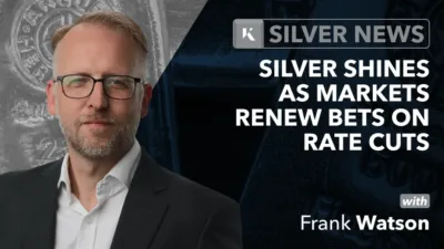 silver shines as markets renew bets on rate cuts