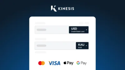 purchase assets with card on kinesis platform