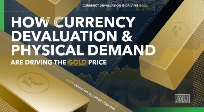 currency devaluation driving the gold price