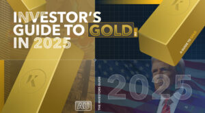 gold bars with Kinesis logo 2025