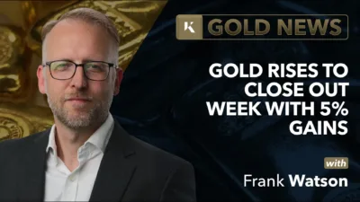 Gold Price News: Gold Rises to Close Out Week With 5% Gains