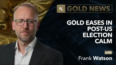 frank watson in front of gold news background