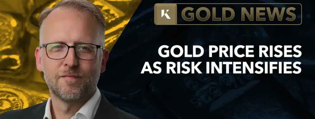 frank watson in front of gold news background