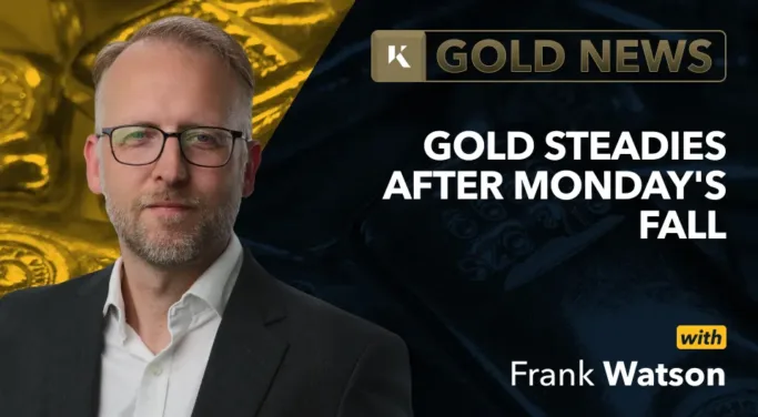 Gold Price News: Gold Steadies After Monday’s Fall