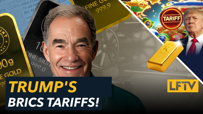 TRUMP'S BRICS Tariffs Bullish for Gold