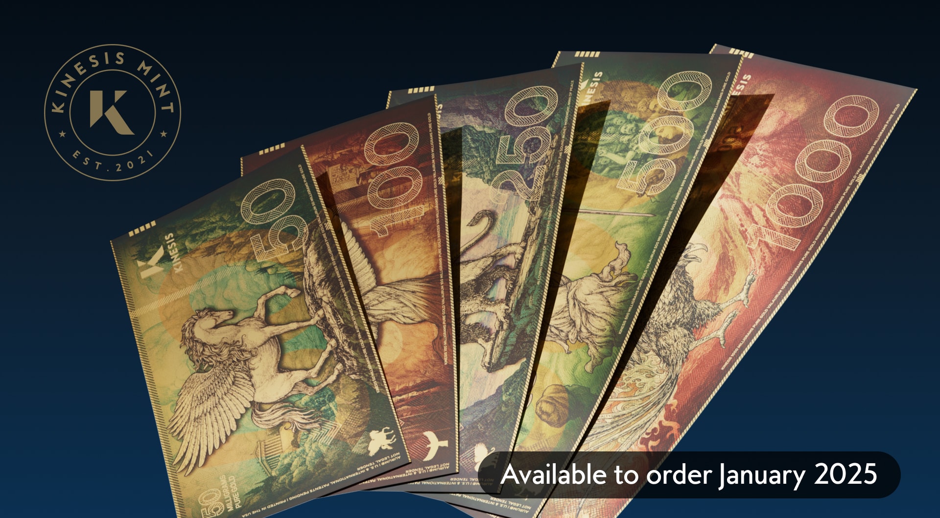 Kinesis launches gold bills - Kinesis