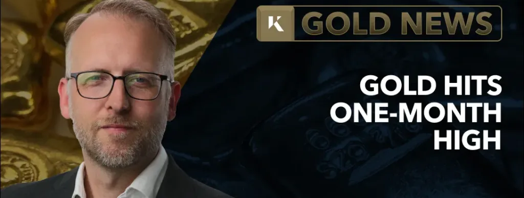 frank watson analyst in front of gold bar background