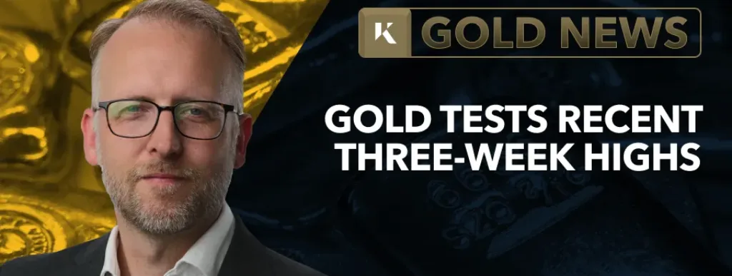 frank watson analyst in front of gold bar background