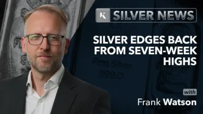 Silver Price News: Silver Edges Back From Seven-Week Highs