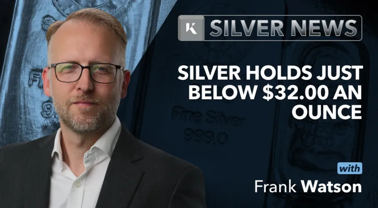 frank watson in front of silver bullion bar