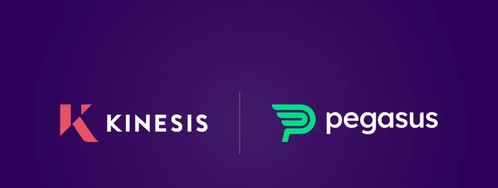 kinesis and pegasus brand logos