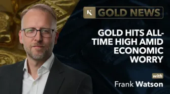 frank watson headshot in front of gold bullion bar