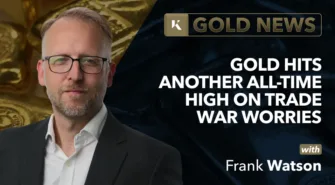 frank watson headshot in front of gold bullion bar