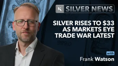frank watson headshot in front of silver bullion bar