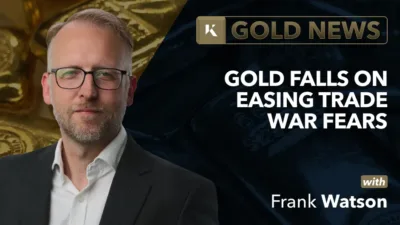 frank watson headshot in front of gold bullion bar