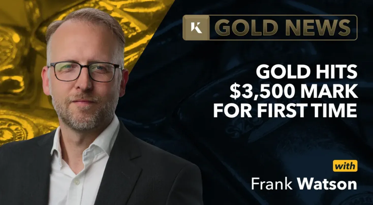 frank watson headshot in front of gold bullion bar