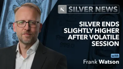 frank watson headshot in front of silver bullion bar