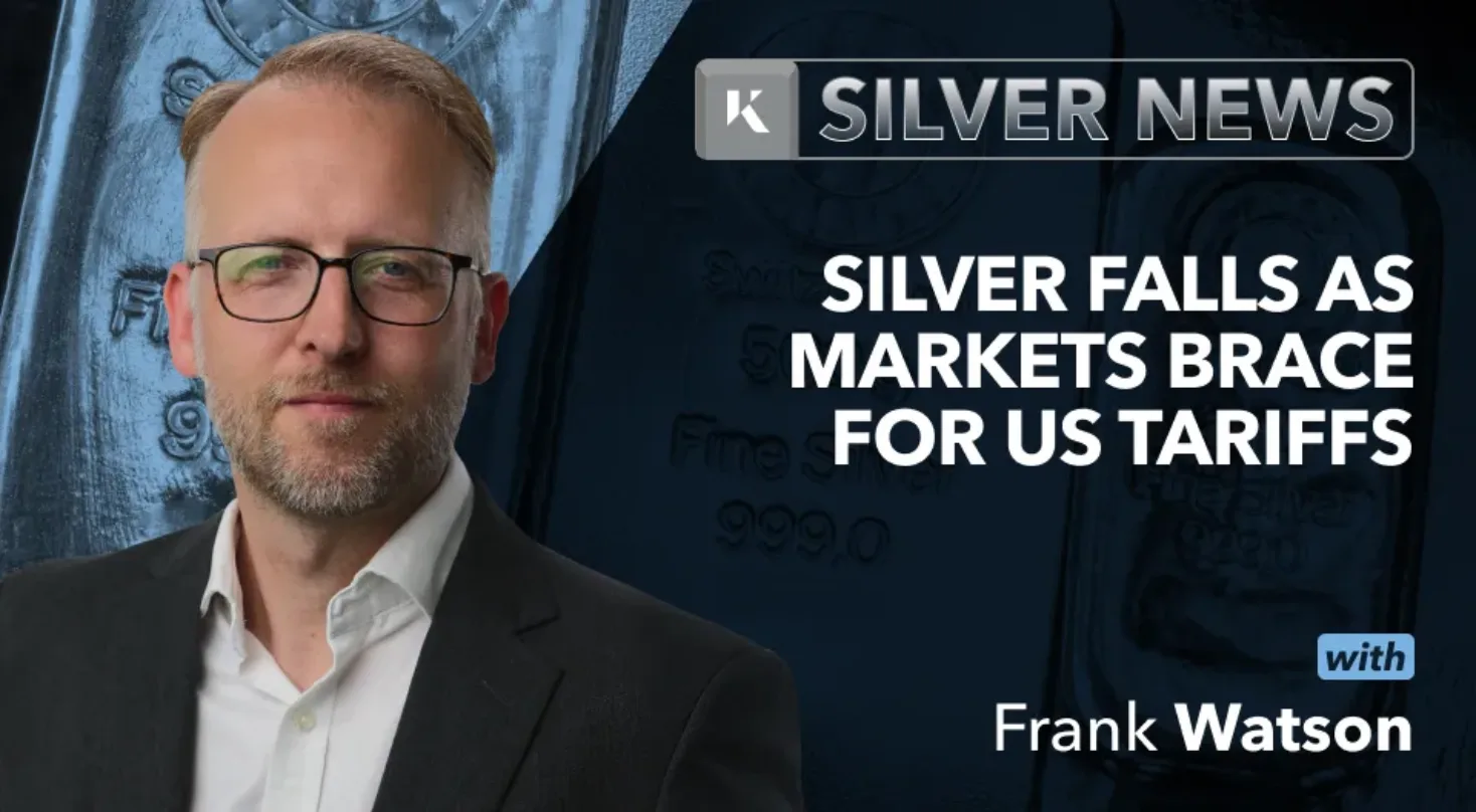frank watson headshot in front of silver bullion bar
